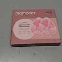 Momcozy Larger Breast Therapy Packs, Hot and Cold Breast Pads with 2 Soft Covers, Breastfeeding Essentials, Postpartum Recovery, 2 Pack, Pink