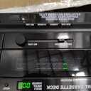 Pyle Home Digital Dual Cassette Deck Media Player Music Recording Device with RCA Cables Switchable Rack Mounting Hardware CrO2 Tape Selector Included 3 Digit Counter - 110V/220V