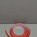 New Collapsible Shower Threshold Water Dam, Self Adhesive Silicone Waterproof Barrier Bathroom and Kitchen Water Strip Dam Shower Guard for Dry And Wet Separation Caulk Seal Strip Edge Trim(White)