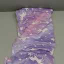 TEHALK Personalized Unicorn Blanket for Girls, Glow in The Dark, Fleece 30"x40"