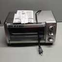 BLACK+DECKER 4-Slice Toaster Oven with Natural Convection, Stainless Steel, TO1760SS (TO1760SST-1)