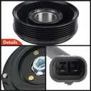 A-Premium Air Conditioner AC Compressor Clutch Kit Compatible with Mercedes W906 Series Sprinter 2500, Sprinter 3500, 2014 2015 2016 2017, 2.1L