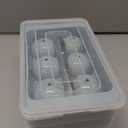 WIBIMEN Large Ice Cube Molds, Big Round Whiskey Ice Cube Trays for Freezer, Easy to Fill & Release, Whiskey Bourbon Cocktail(1.9In*6 Balls- Blue/2 Pack)