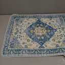 Washable Pee Pads for Dogs 2 Pack Reusable Puppy Training Pads 24"x18" Super Absorbent Waterproof Dog Training Pads, Non-Slip Potty Pads Whelping Pads Litter Mat Pet Supplies - Blue/Mix