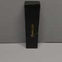 Annlary Hair Straightener 1 Inch Flat Iron and Curler 2 in 1 Titanium Ceramic Ionic Dual Voltage Straightener with Heat-Resistant Silicone, for Less Frizz, Shinier & Smoother (Black/Rose Gold)