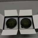 2 Pack Candles for Home Scented,Wood Wick Eucalyptus Mint Scented Candle,22.6 oz 150 Hour Long Burning Lasting, Natural Soy Wax Candles Gifts Set