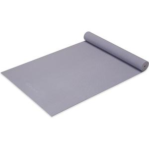 Gaiam Yoga Mat - Premium 5mm Solid Thick Non Slip Exercise & Fitness Mat for All Types of Yoga, Pilates & Floor Workouts (68" x 24" x 5mm) (Deep Thistle)