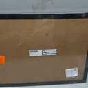 U Brands Cork Bulletin Board, 17" x 23", Black Wood Frame