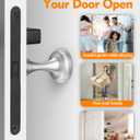 Door Stoppers Magnetic Door Catch, Stainless Steel Magnetic Door Stop 2 Pack, Double-Sided Adhesive Tape, No Drilling, Screws for Stronger Mount, Holder Your Door Open for Wide Doors