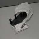 Blow Dryer Holder Wall Mount, 3 in 1 Bathroom Hair Tool Organizer with Curling Iron Holder & Flat Iron Holder, Universal Hair Dryer Holder Rack Storage Matte Black