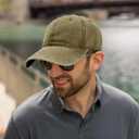 Edoneery Men Women Baseball Cap-Low Profile Adjustable Washed Cotton Golf Dad Hat