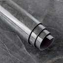 BOMENG Glossy Gray Marble Wallpaper Peel and Stick Thick Textured Grey Marble Contact Paper Self Adhesive Removable Granite Wallpaper Oilproof Waterproof Vinyl Wrap for Countertops Kitchen 16"x118"