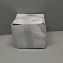 Ciieeo Ceramic Dessert Bowl with Lid 5.2 Inch Baking Ramekin Pudding Fruit Bowl for Home Parties and Gatherings Food Storage (White)