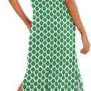 Hount Women's Casual Summer Sleeveless Dress Loose Split Maxi Dresses with Pockets, Medium
