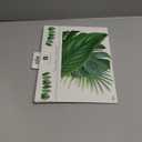 Tropical Palm Leaf Garland Party Decorations, Length 2.6M, 8.5 FT, Green