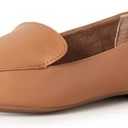 Amazon Essentials Women's Loafer Flat, Brown, Size 7,5