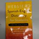 Webster's Spanish-English Dictionary for Students, Third Edition - Newest Edition