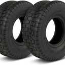 15x6.00-6 Heavy Duty Lawn Mower Tire, Tubeless Front Tire for Riding Mower Tractor Golf Cart, 570 lbs Load Capacity, Metal Construction