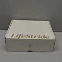 LifeStride Women's, Last Dance Sandal (7.5 Wide, Bone)