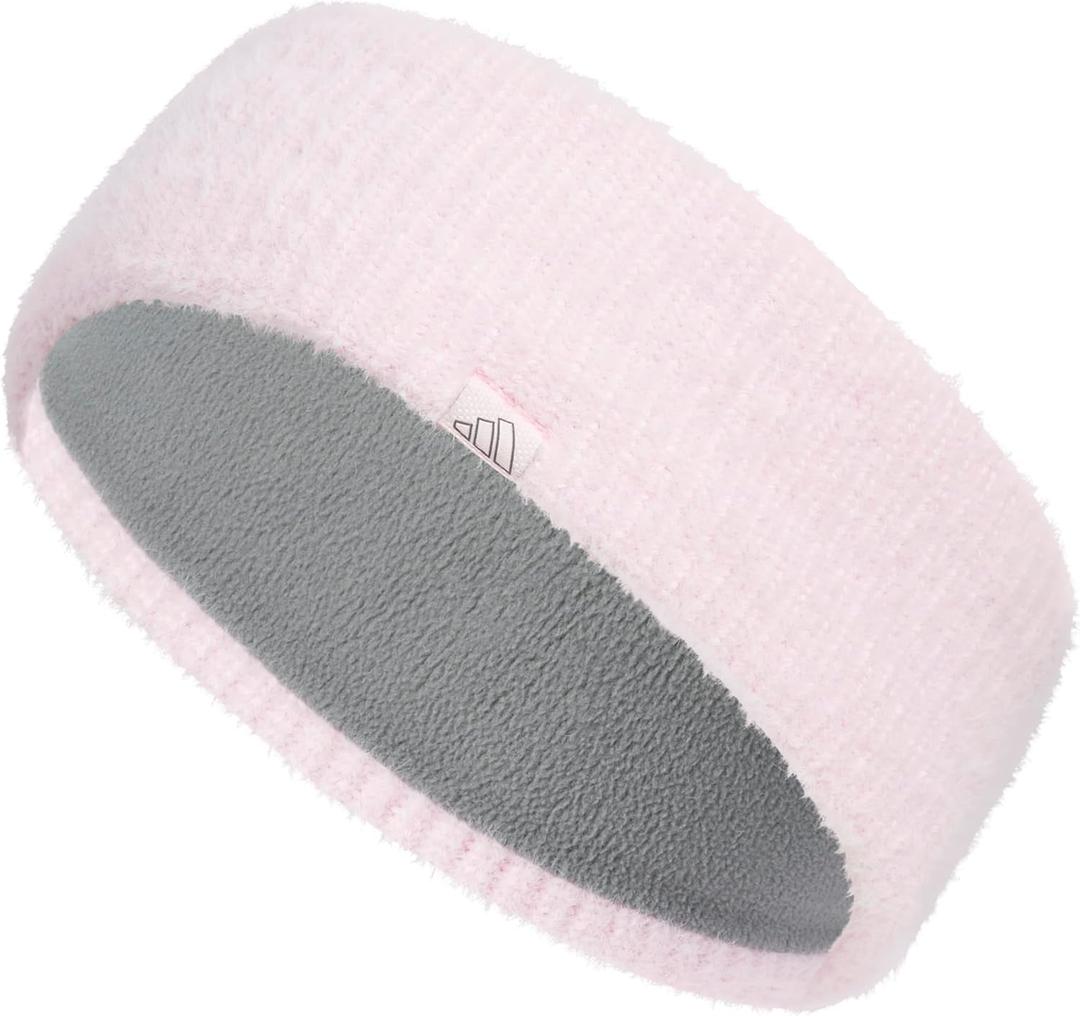 adidas Women's Lifestyle Fuzzy Headband  Soft Knit Winter Ear Warmer
