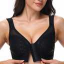 Wirefree Front Closure Bra for Women Minimizer 34D-46DD
