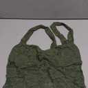 REORIA Lace Tops for Women Halter Sexy Going Out Tank Crop Y2K Fashion Top 2025 Trendy, Green, S