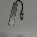 Upgrade USB C/USB Hub, BERLAT Aluminum 7 in 1 USB C & USB Hub with USB 3.0, USB 2.0 Ports for PC/Laptops/MacBook Pro/Air/iMac/iPad and More Devices