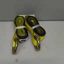 GRIPON (Pack of 2) 2" x8' Lasso Strap with 2" Ratchet and J Finger Hook Tie Down