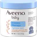 Aveeno Baby Eczema Therapy Nighttime Body Balm, Moisturizing Eczema Treatment, Ceramides, Triple Oat Complex, Soothes Dry, Itchy Skin, Hypoallergenic, Fragrance & Steroid Free, 11oz