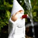 5.9Inch Naughty Gnomes Statue for Indoor or Outdoor Lawn Garden Decorations Christmas Surprise Gifts