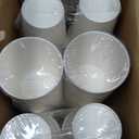 RACETOP [300 count] Paper Coffee Cups 8 oz, Disposable Coffee Cups, Hot Beverage, Ideal for Pub, Party, Office White