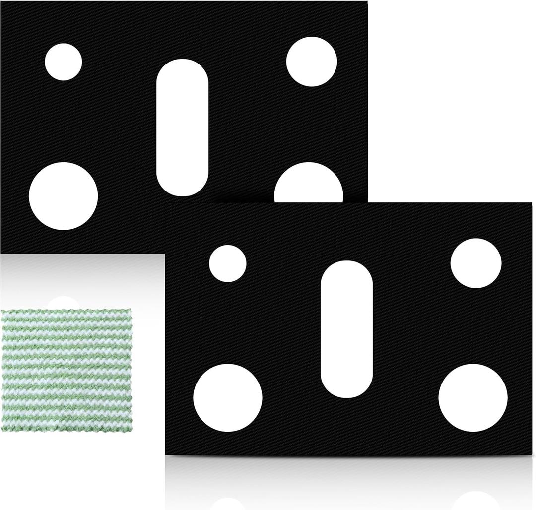 2 Pack Stove Covers, Gas Range Protectors for Samsung Gas Range Stove Cover Reusable Stove Top Covers for Samsung Gas Burners, Oven Liners Mat Gas Range Protectors Covers Non-Stick Washable