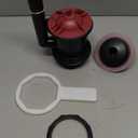 American Standard 4" Champion Universal Flush Valve Kit  Genuine OEM Part  Fits All 2-Piece Champion Toilets  Includes Wrench, Lock Nut & Extra Flapper (Model 7382106-100.0070A)