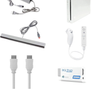 Nintendo Wii Console White with Wii Sports (Model RVL-001 with Gamecube ports)