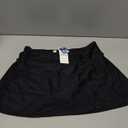 G Gradual Skorts for Woman Golf Skirt High Waisted with 2 Inner Pockets Built-in Shorts Stretchy for Tennis Summer Casual (Black, Large)