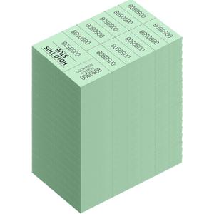 Kosiz 1000 Sheets Raffle Tickets with 10 Bid Numbers Per Sheet Colored Raffle Tickets Sheets for Chinese Auction Basket Silent Auction Church Events(Light Green)