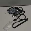 Kisston 24 Sets Id Badge Holder with Lanyard Retractable Breakaway Lanyard with Id Holder Vertical Waterproof Zip Card Holder Adjustable Lanyards for Id Badges Safety Detachable Buckle, Black