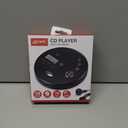 GPX PC332B Portable CD Player with Anti-Skip Protection, FM Radio and Stereo Earbuds - Black