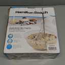 Hamilton Beach 6-Speed Electric Hand Mixer with Whisk, Traditional Beaters, Snap-On Storage Case, 250 Watts, White