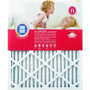 True Blue Allergen 20x25x1 Air Filter , MERV 11, 4-Pack