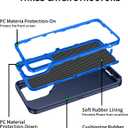 for Samsung Galaxy S26 Ultra Case [Shockproof] [3-Layer][Military-Grade] Full Body Protection Rugged Heavy Duty Cover Case for Galaxy S26 Ultra 5G,Dark Blue