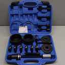DAYUAN 19pcs Front Wheel Drive Bearing Removal Installation Service Tool Kit FWD Bearing Install Master Set Wheel Bearing Removal Kit (Blue)