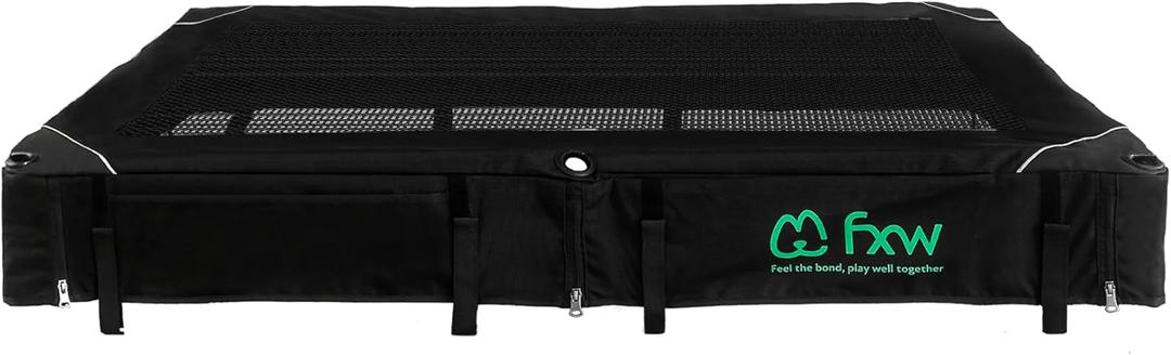 FXW Mesh Top Cover - Only Fits 24" H 8 Panels (Homeplus/Rollick/Instant) Dog Playpen (Not Suitable for Other Brands), SquarePatent Pending (Playpen not Included) (Fit 24 "H 8 Panels Playpen)