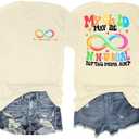 Women Autism Awareness T-Shirt Autism Mama Shirts My Child May Be Non-Verbal Tees Inspirational Short Sleeve Tops, Small