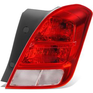 DNA MOTORING Right Passenger Side Tail Lamp Compatible With Trax 2013-2022 With Factory Halogen Tail Lights. Excludes LED Tail Light Models, GM2801272, OEM-TL-007-R