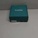 Anyday 4-Cup Microwave Cookware & Glass Container with Glass Lid, Plastic-Free Deep Food Storage | Stackable Airtight Steamer with Vented Lid for Microwave-Safe Reheating, Steaming Vegetables & Rice (Frosted - Blueberry)