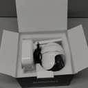 ZUMIMALL 2K Security Cameras Wireless Outdoor, Battery Powered Cameras for Home Security with 360 View, Color Night Vision, 2-Way Talk, AI Motion Alert, Siren, CloudEdge App Supported (White-3MP Battery)