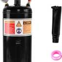 2.1 Gallon / 8L Air Tire Bead Seater 116 PSI Blaster Tool Seating Tire Inflator with Gauge Car Truck ATV Tractor Tank Heavy Duty (Black)