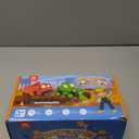 Coogam Snap Together Vehicle Toys for Toddlers, Wooden Montessori Take Apart Construction Engineering Car - Assembly Building Game, STEM Fine Motor Educational Toy Gift for Kids Ages 3-8