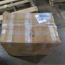 Counter Height Swivel Barstools with Back,26" H Seat Height Upholstered Bar Stools for Kitchen Island, Set of 2, Beige Leather